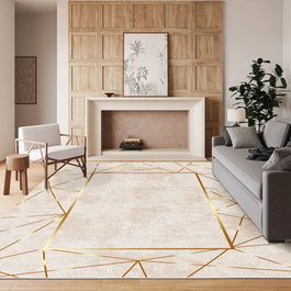 Conceptum Els2400 Alfombra de Terciopelo Multicolor 80 x 120 cm